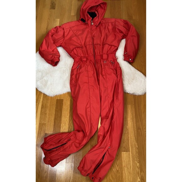 Obermeyer Vintage Snapdragon One Piece Ski  Large 12 VINTAGE 80'S snowsuit - Picture 6 of 12